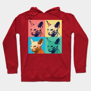 Warhol Cat Hoodie